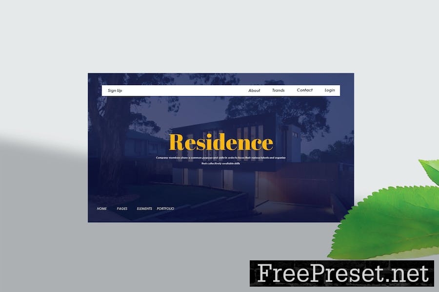 Residence - Keynote Template VSANTRW