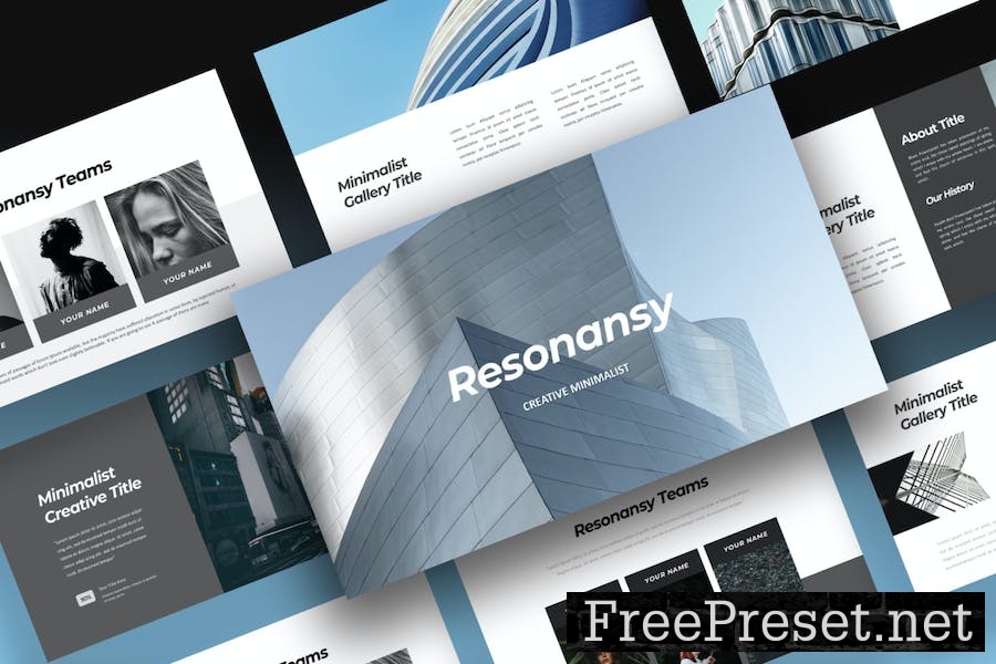 Resonansy Minimal Powerpoint 949DTPA