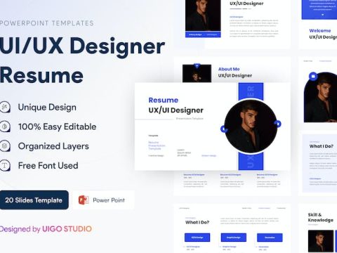 Resume UX UI Designer Presentation Template ZUG6WNL