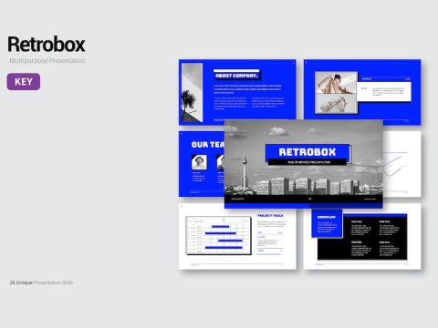 Retrobox Multipurpose Presentation - Keynote