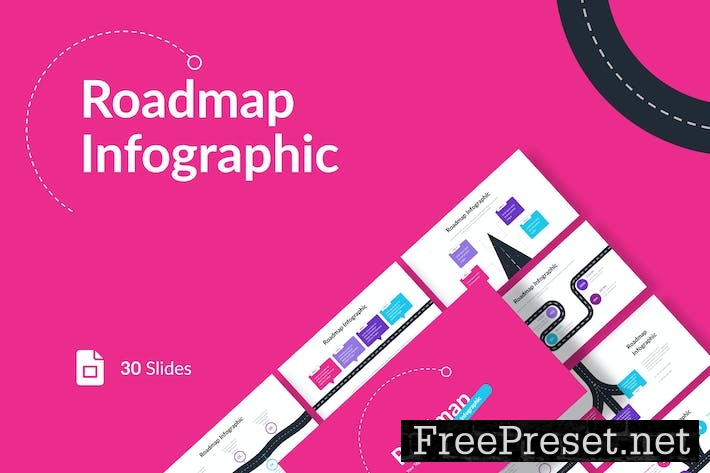 Roadmap Infographic Presentation Google Slides