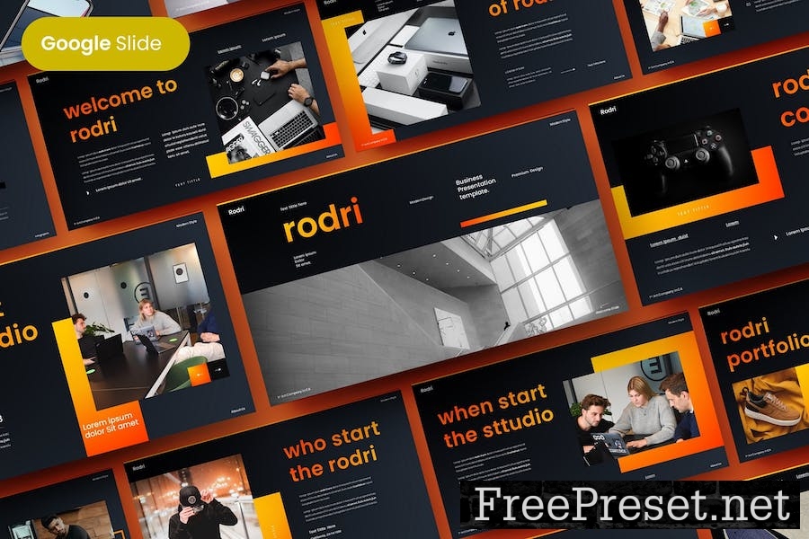 Rodri - Business Google Slide Template