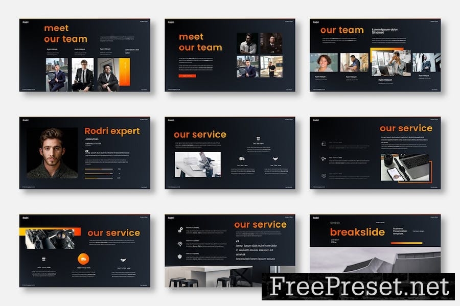 Rodri – Business Keynote Template GK82XZV