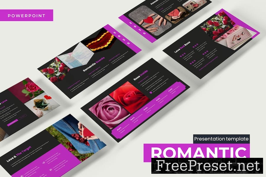 Romantic - Powerpoint Template P3HWJCZ