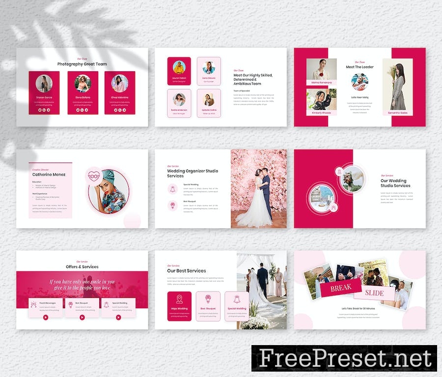 Romantic – Wedding Organizer PowerPoint XPPNPS7