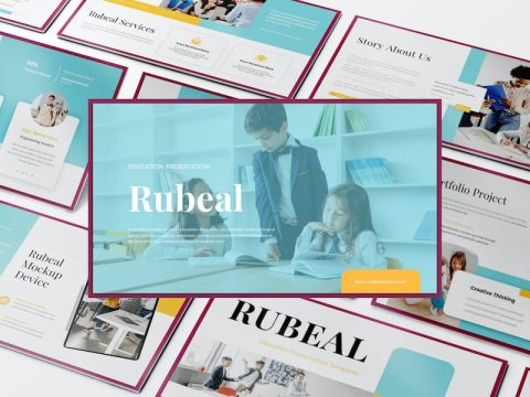 Rubeal Education Presentation Google Slide WJDQGSE