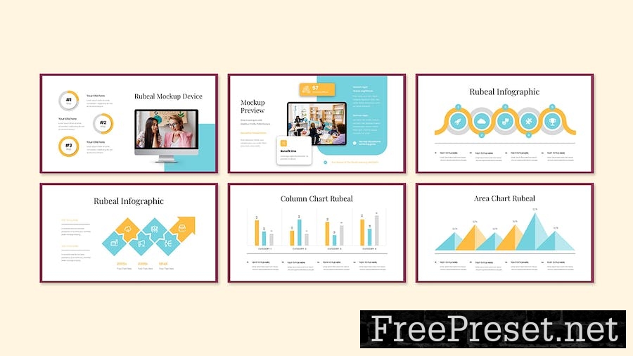 Rubeal - Education Presentation Keynote Template