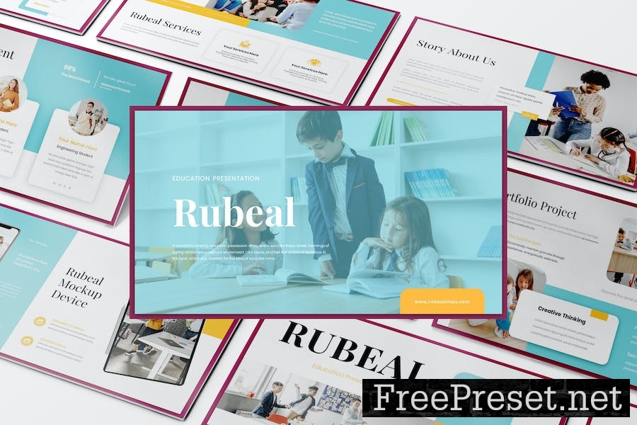 Rubeal - Education Presentation Keynote Template