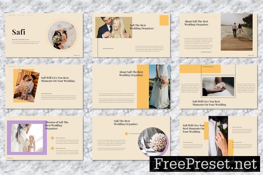 Safi - Wedding Keynote Templates 33JLZKG