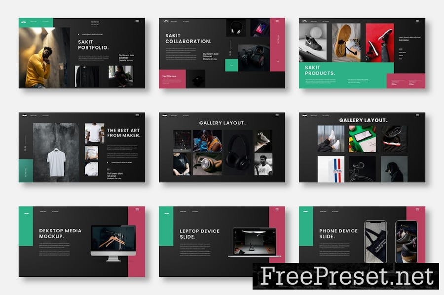 Sakit – Business Keynote Template