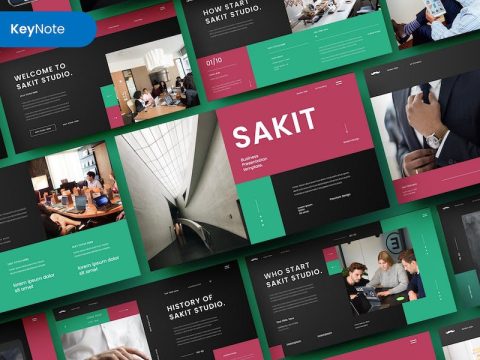 Sakit – Business Keynote Template