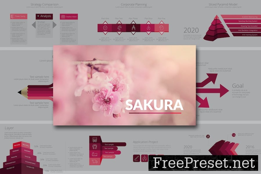 SAKURA Google Slides