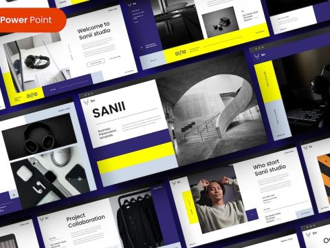 Sanii – Business PowerPoint Template ECTNUWP