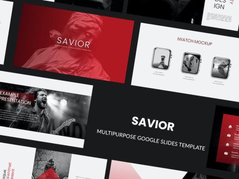 Savior Multipurpose Google Slides Template AAF83FN