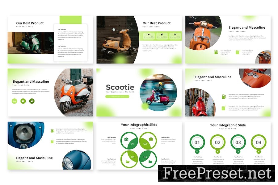 Scootie - Powerpoint Template 3RJFBJP