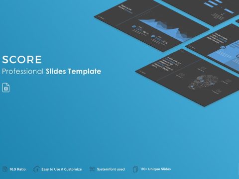 Score Slides Template 8WUA3B