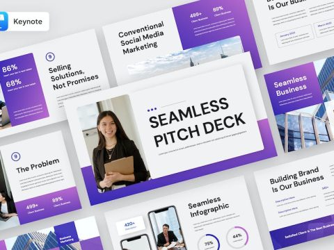 SEAMLESS - Business Keynote Template RTFXZ5D