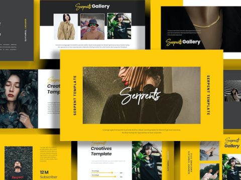 Serpents Powerpoint Template R73VH5L