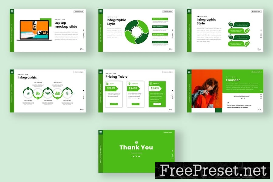 SHARON PowerPoint Template CVWULPC