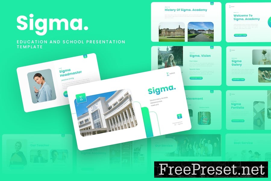 Sigma - Education Google Slides Template