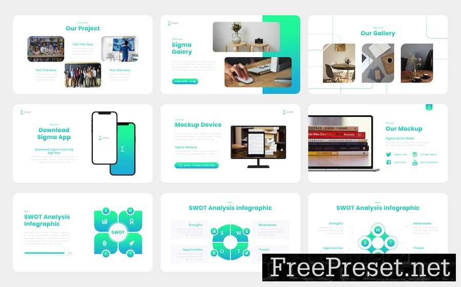 Sigma - Education Keynote Template