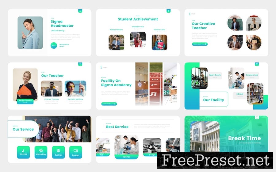 Sigma - Education Keynote Template