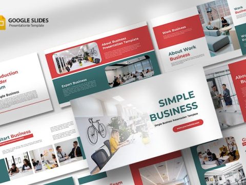 Simple Bussines - Google Slides 2368WEV