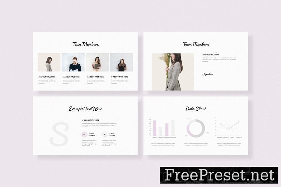 Simple Keynote Presentation Template 5RQKB8J