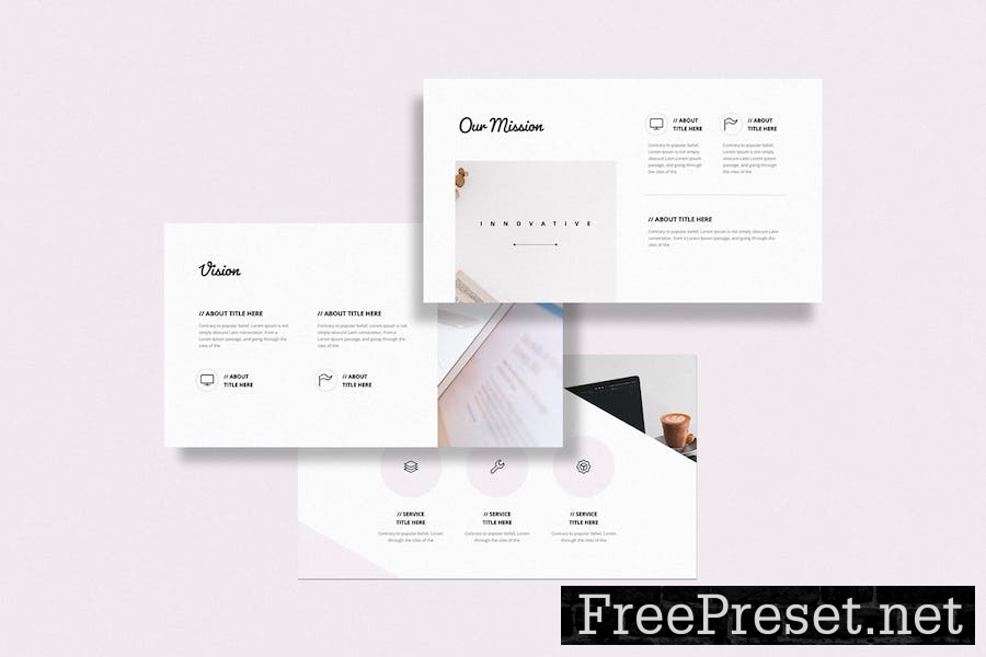 Simple Keynote Presentation Template 5RQKB8J