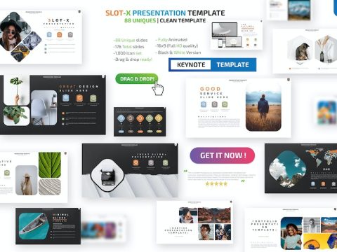 Slot-X Keynote Presentation Templates AFDJDEX