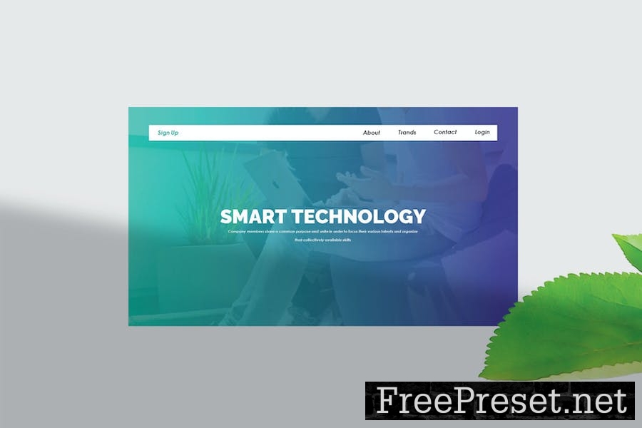 Smart Technology - Keynote Template DSDX69M