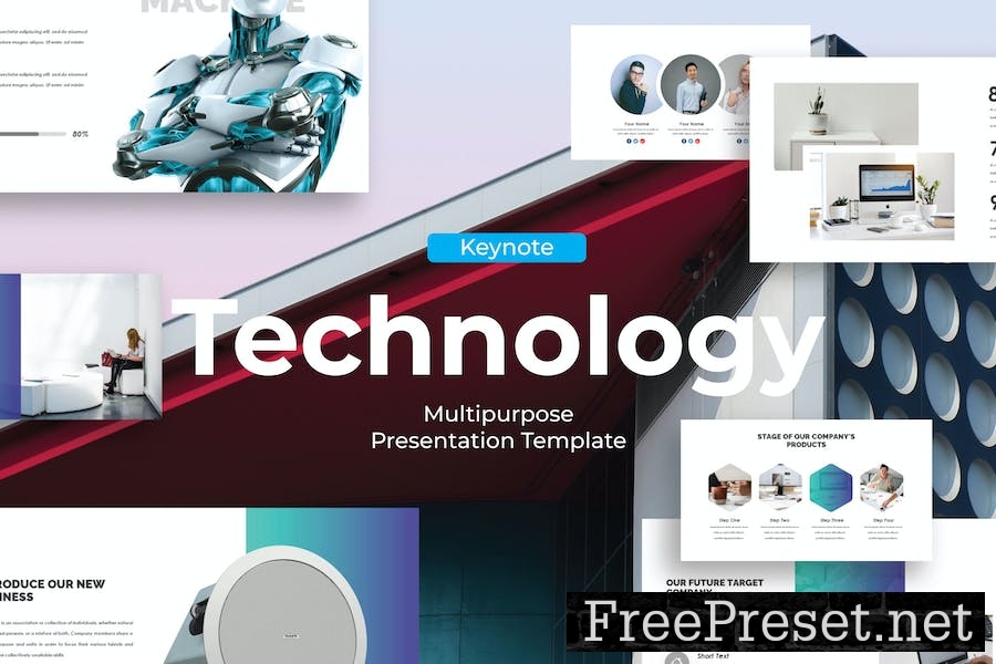 Smart Technology - Keynote Template DSDX69M