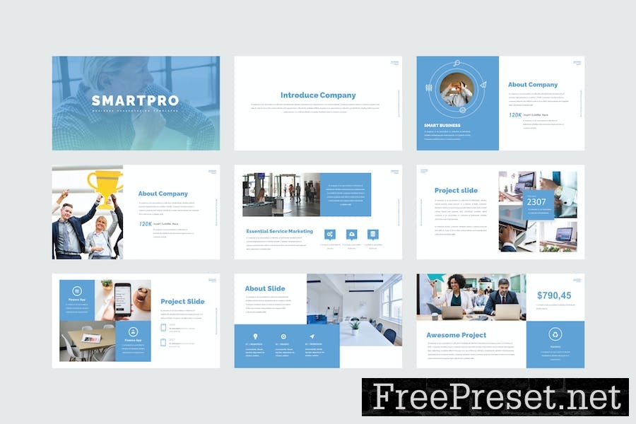 Smartpro - Google Slide Template