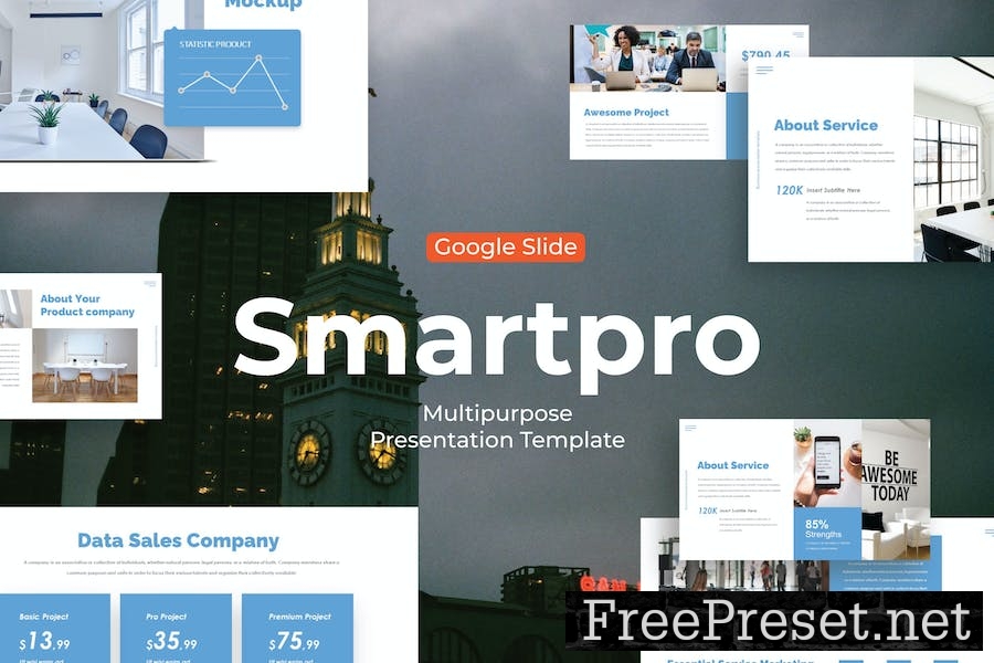 Smartpro - Google Slide Template