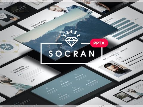 Socran - Powerpoint Template TC89W7