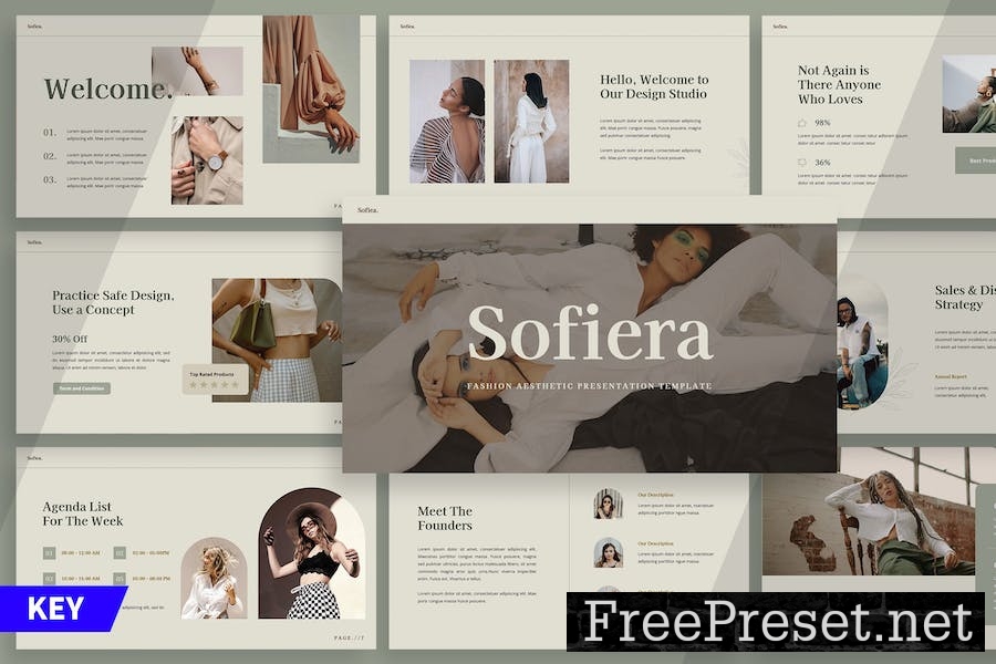 Sofiera - Fashion Aesthetic Keynote 4QF8848