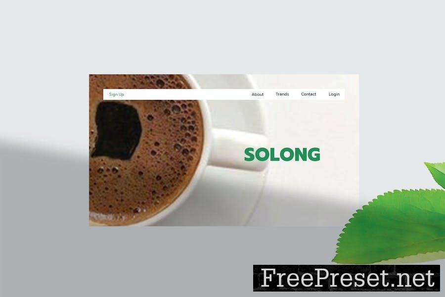 Solong - PowerPoint Template F7RN6VM