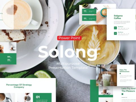 Solong - PowerPoint Template F7RN6VM