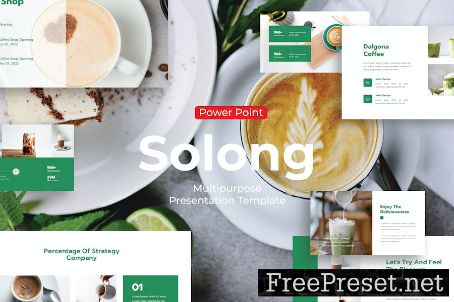 Solong - PowerPoint Template F7RN6VM