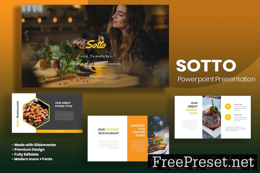 Sotto - Powerpoint Template 3XUP7D7