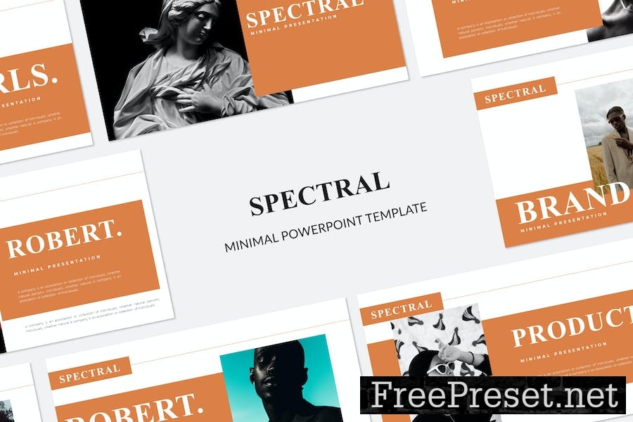 Spectral Multipurpose Powerpoint Template DGS84RJ