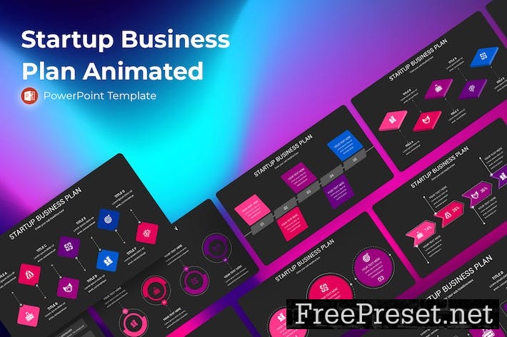 Startup Business Plan Animated Powerpoint Template