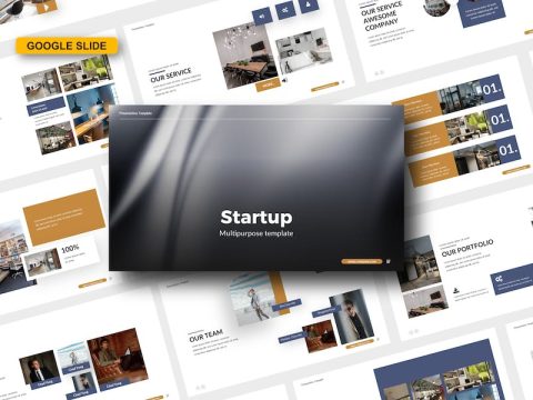 Startup Google Slide Template T9JEKQ4