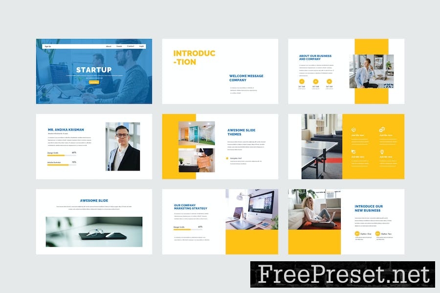 Startup - Keynote Template APV2X68