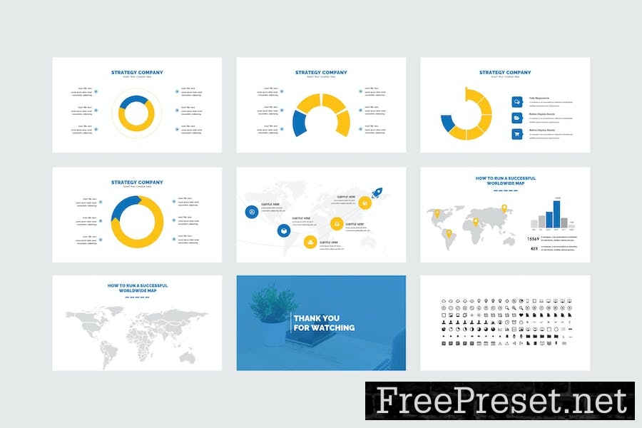 Startup - PowerPoint Template 9NACM28