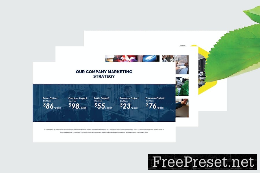 Strategy - PowerPoint Template 4RF3ZDE
