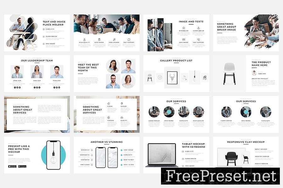 Stunning Pitch Deck Keynote Template