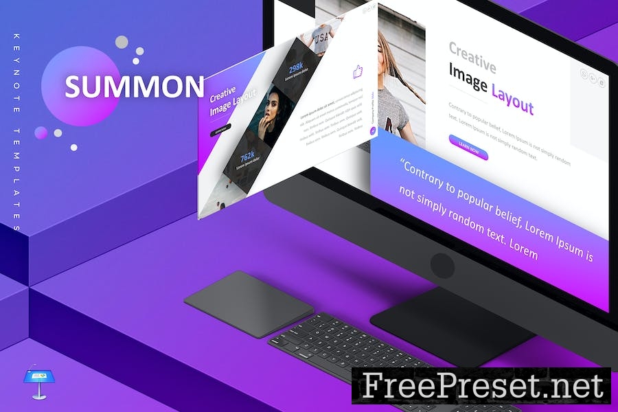 Summon - Keynote Template MZ7GEA