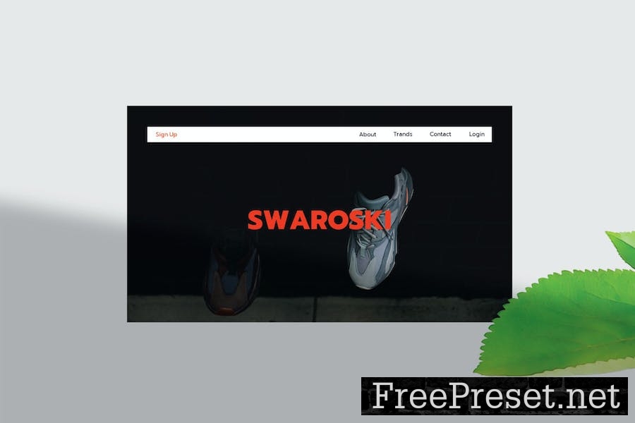 Swaroski - PowerPoint Template 9Z9AQYC