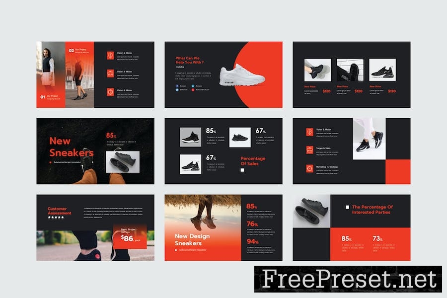 Swaroski - PowerPoint Template 9Z9AQYC